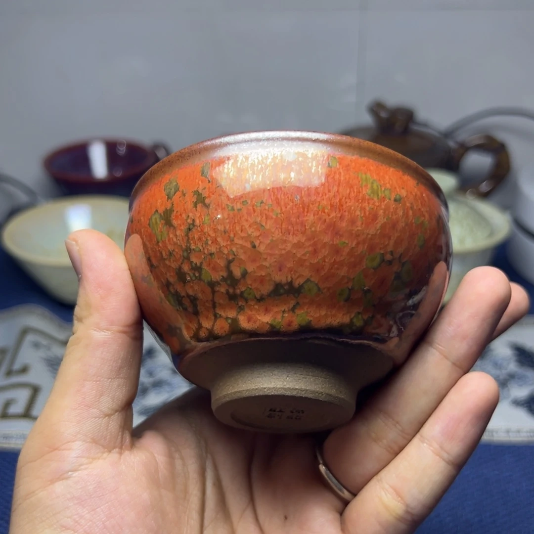 建阳建盏喝茶主人杯
