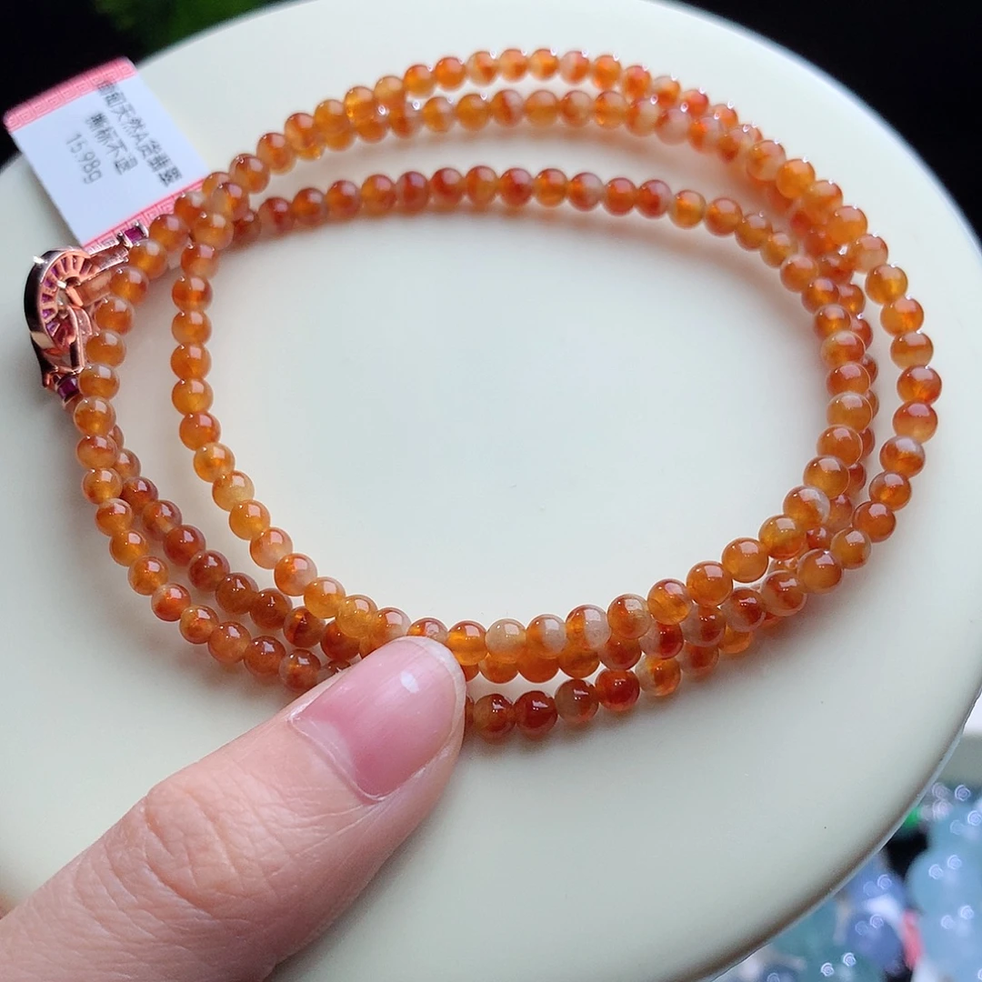 翡翠未镶嵌项链卡3.8