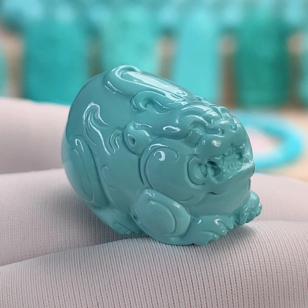 绿松石挂件未镶嵌