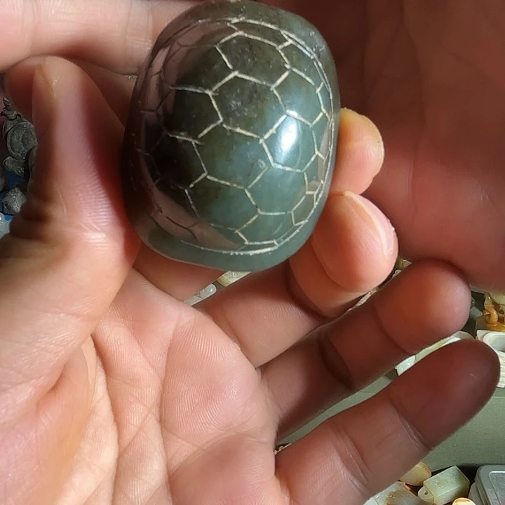 扮***虎和田玉未镶嵌挂件