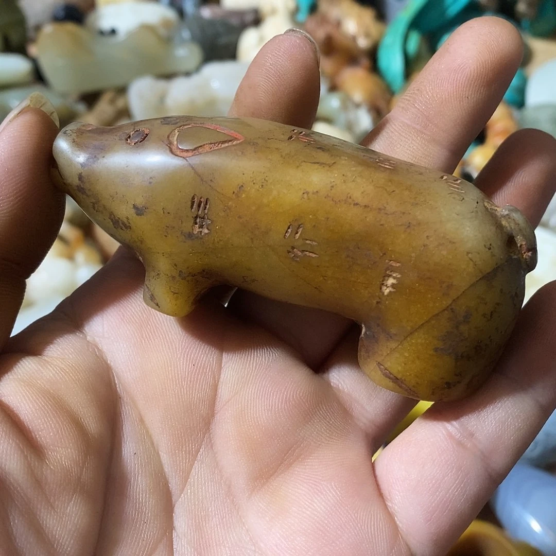 和田玉（糖玉）未镶嵌挂件