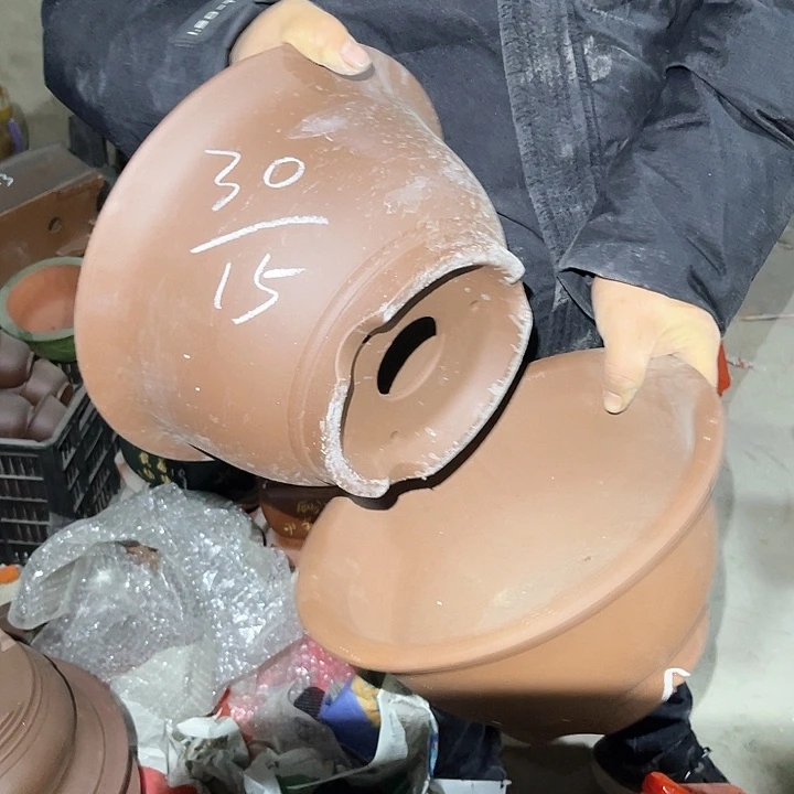 紫砂花盆紫砂等传统