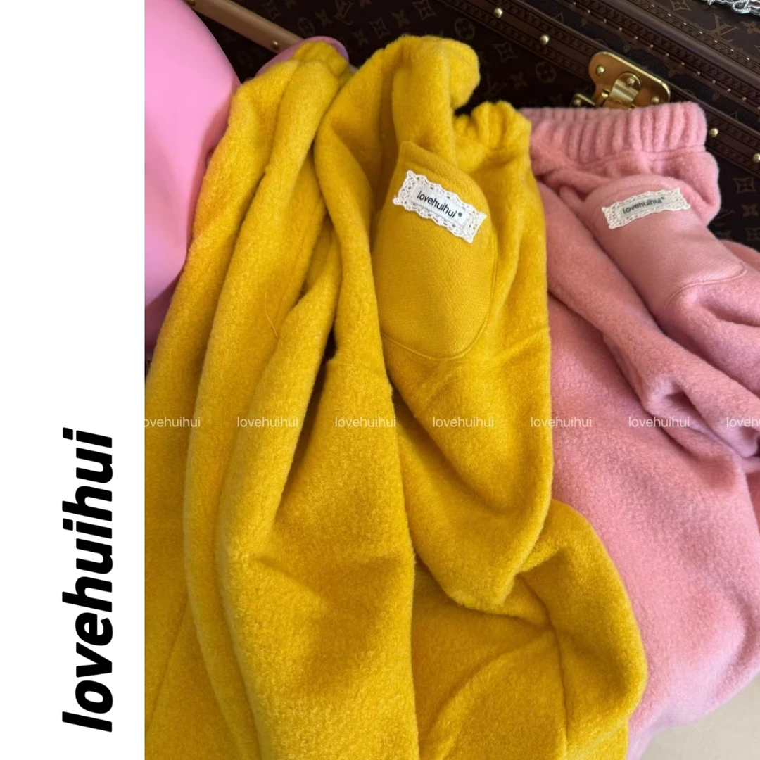 lovehuihui《时尚不止一面》三色糖果色裤子