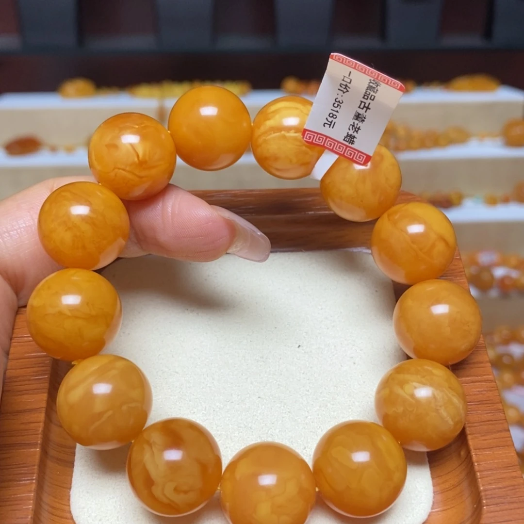 【闪购商品】未镶嵌蜜蜡手链手串