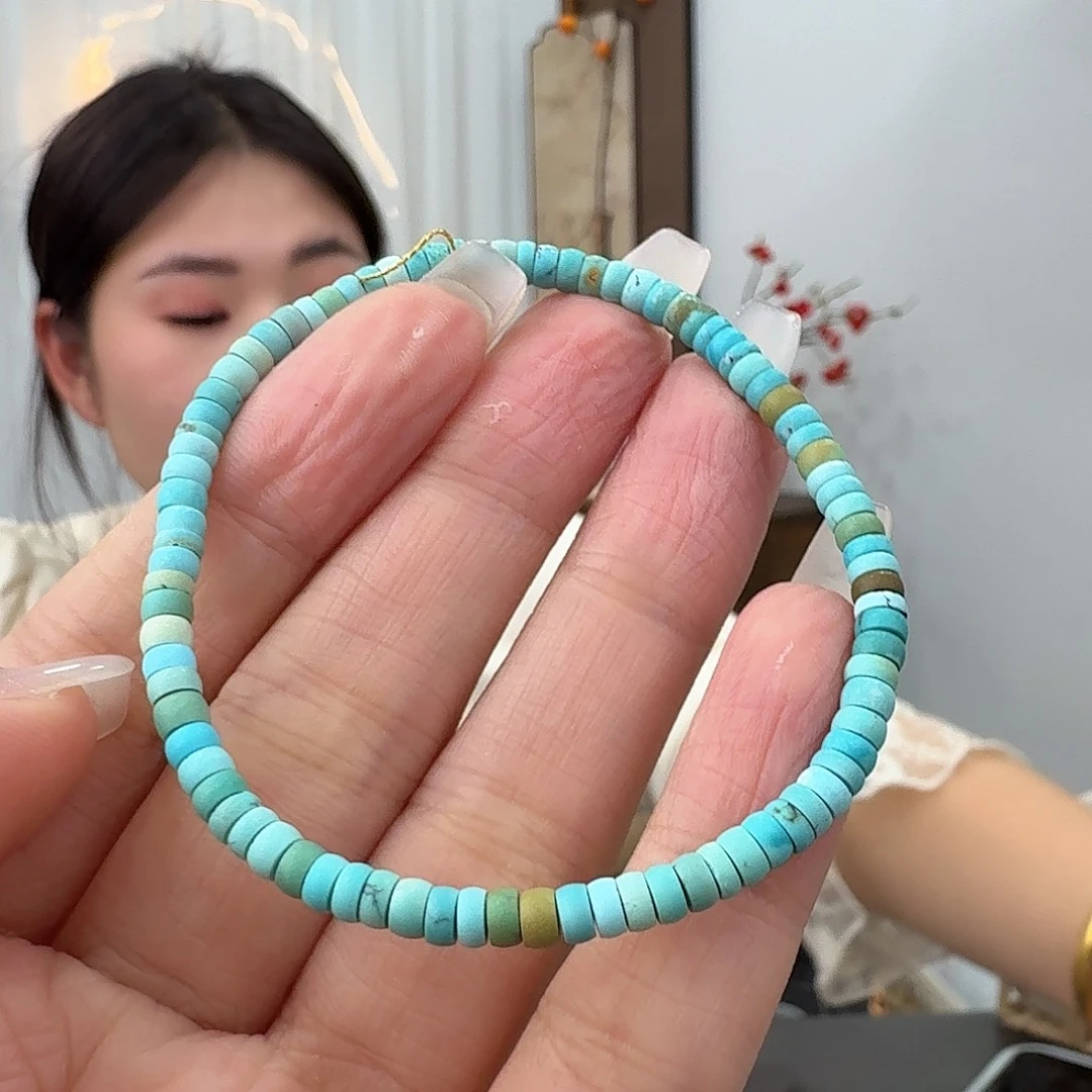 绿松石未镶嵌挂件