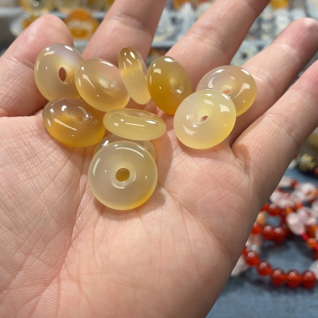 玛瑙/玉髓未镶嵌吊坠(不含链)