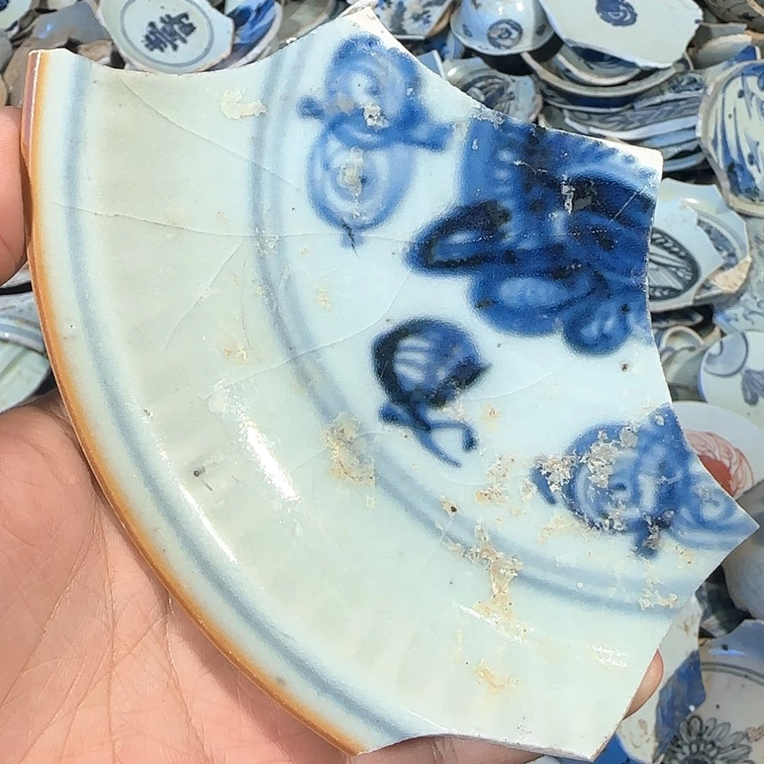 瓷片瓷片标本，顺丰包邮
