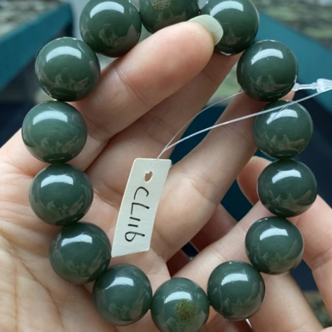 和田玉未镶嵌手链116