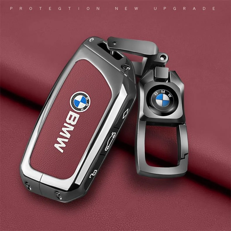 23款新款宝马x5车钥匙套30Li M运动高档24款x5款40Li车包壳扣男士