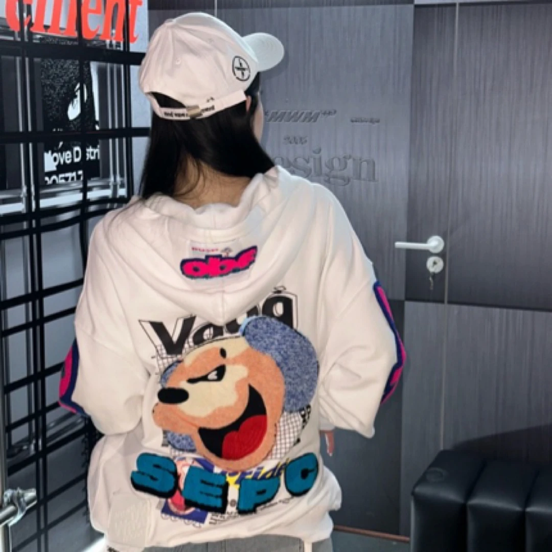 OOXOO潮汇｜MWM小狗刺绣卫衣男女同款