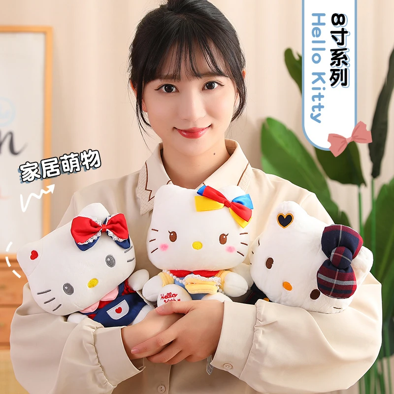 学院风正版hellokitty公仔毛绒玩具送女生礼物凯蒂猫哈喽KT礼物