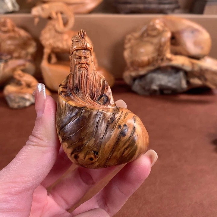 柏木（崖柏）崖柏手把件