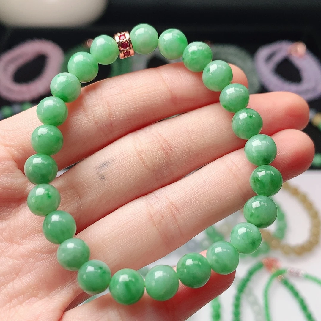 翡翠未镶嵌手链翡翠