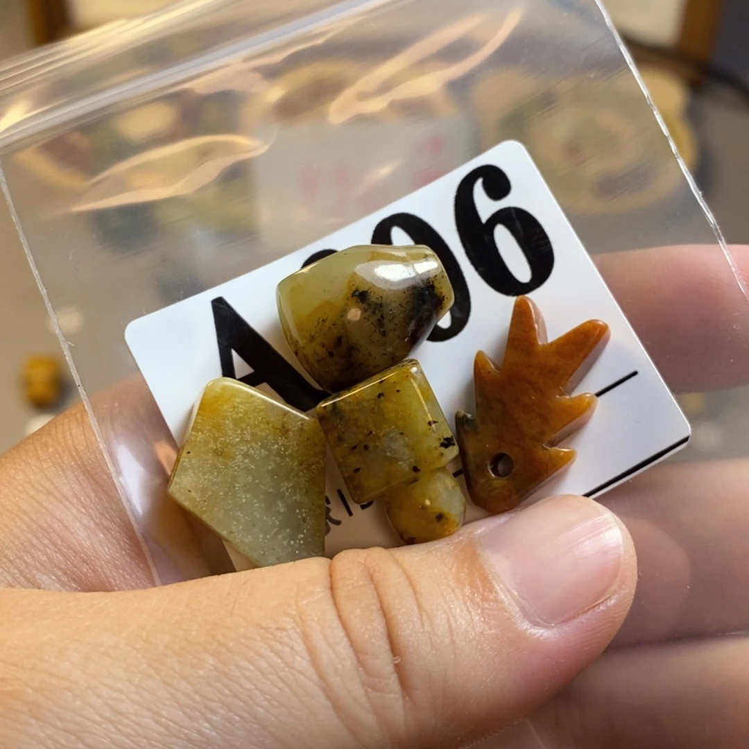 【闪购商品】未镶嵌岫玉配珠村****孃