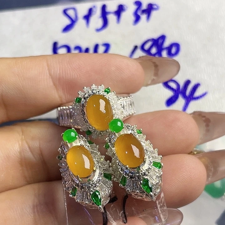 陆***8定制翡翠未镶嵌234567789