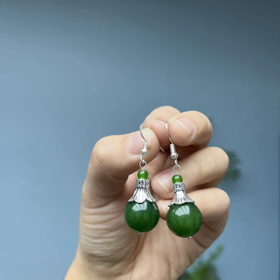 高货圆珠喇叭diy耳钩