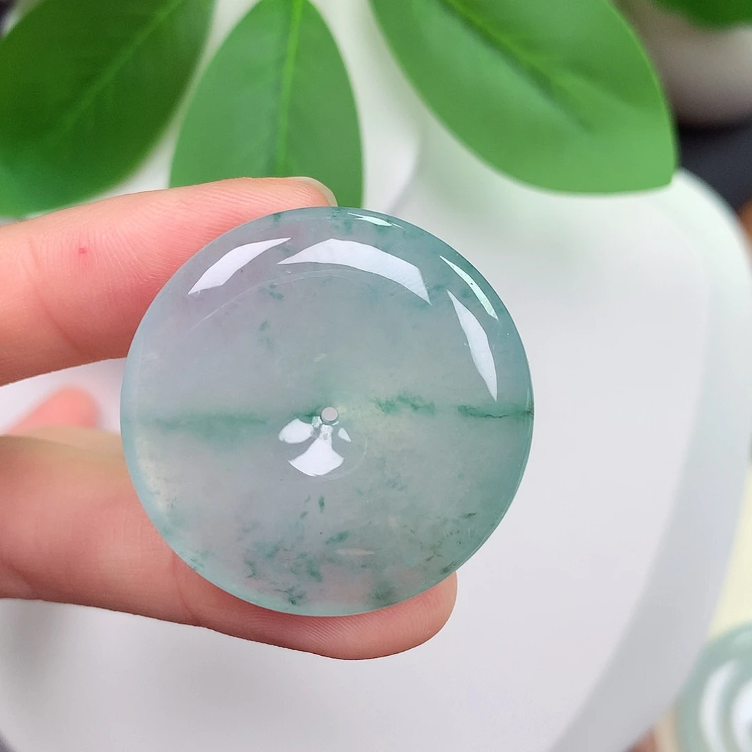 颈饰未镶嵌翡翠平安扣 33-6.0mm