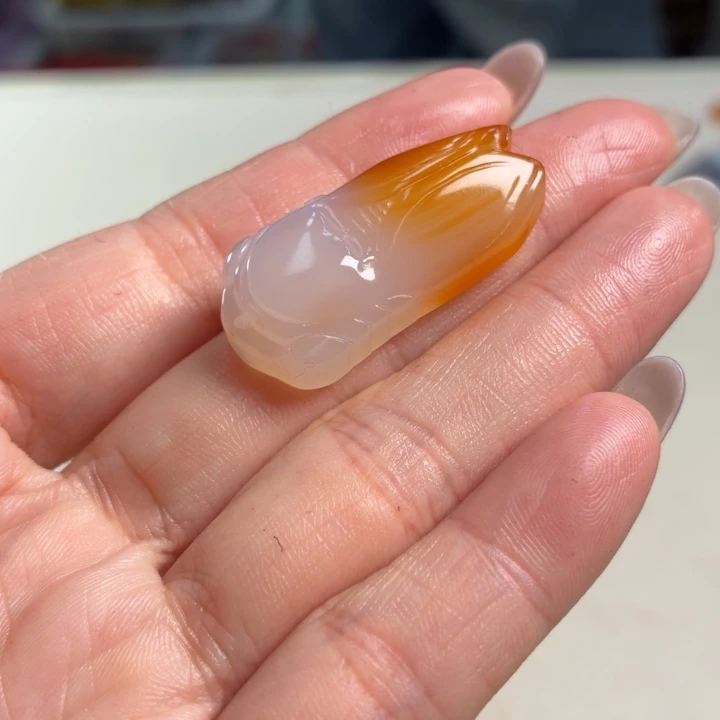 玛瑙/玉髓未镶嵌吊坠(不含链)