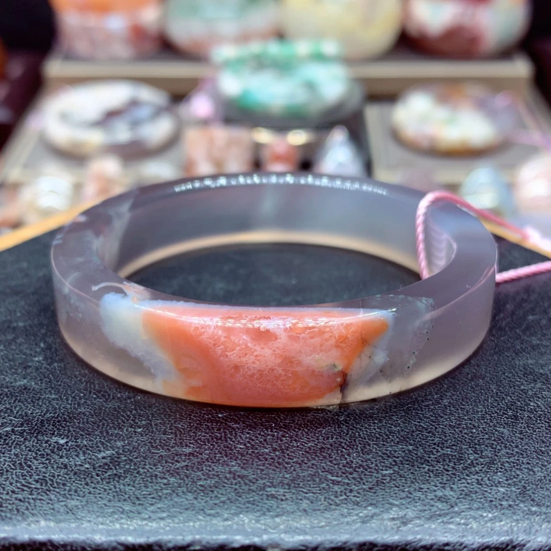 【闪购商品】玛瑙/玉髓手镯6未镶嵌