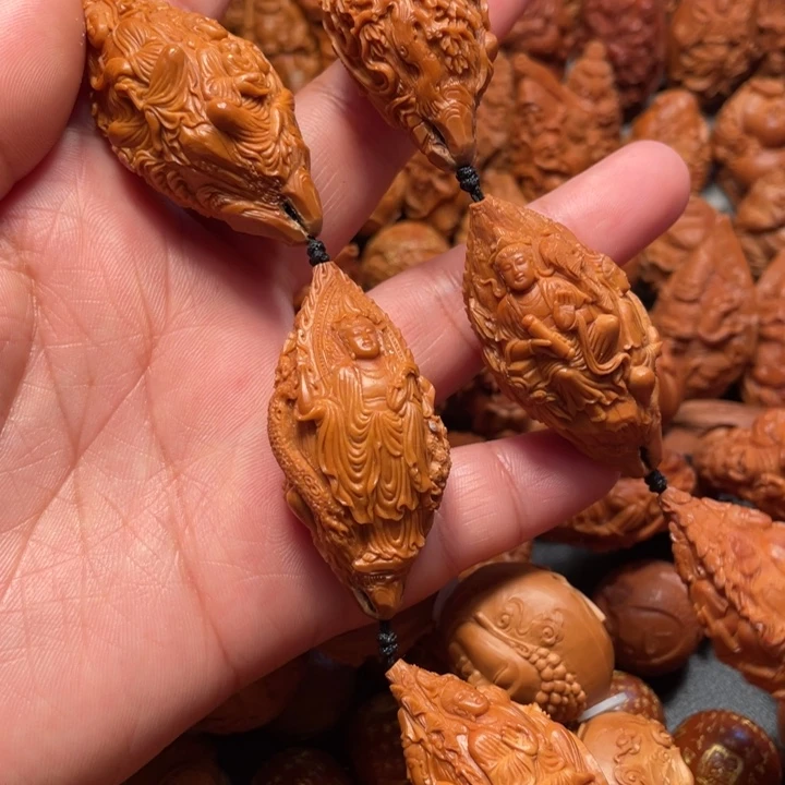 【闪购商品】橄榄核手串/手链三十三观音