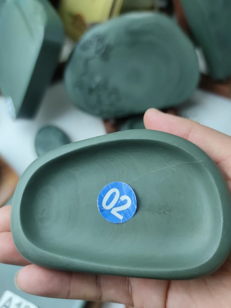 喇嘛崖老坑鸭头尺寸9.5/6.3/2.5