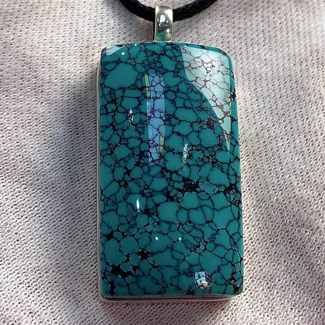 绿松石银S925镶嵌配饰