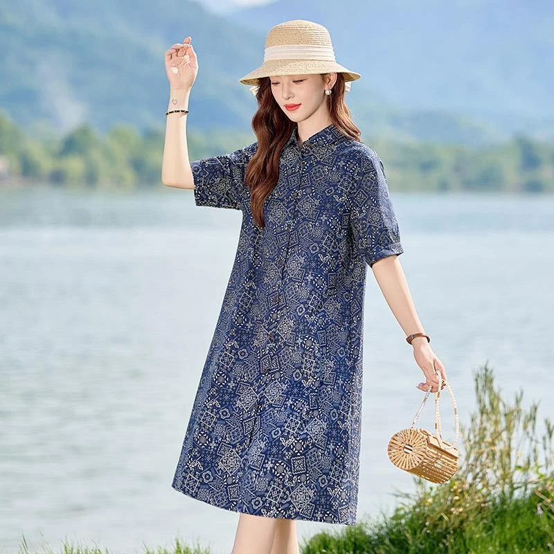 高级不撞款连衣裙女夏今年初夏穿搭今年流行爆款好看独特漂亮裙子