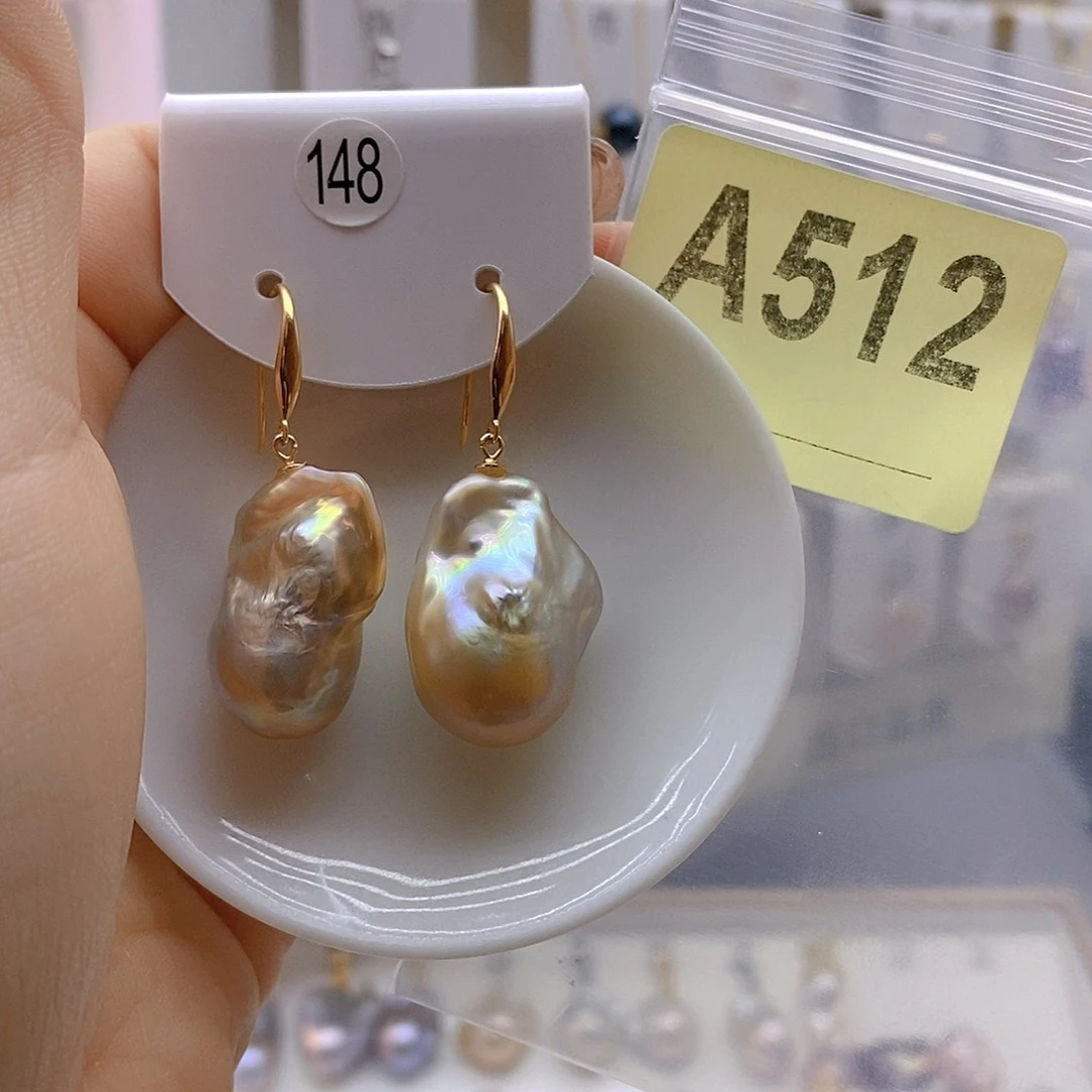 淡水珍珠耳饰未镶嵌K***T