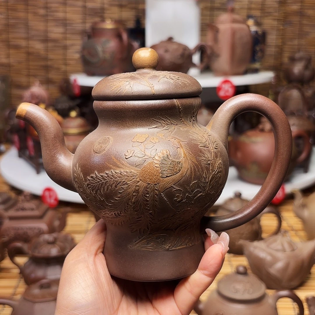 茶壶紫砂爱**笑紫砂老壶