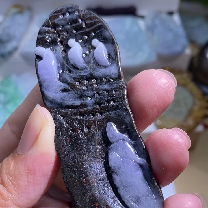 【闪购商品】颈饰未镶嵌翡翠观音