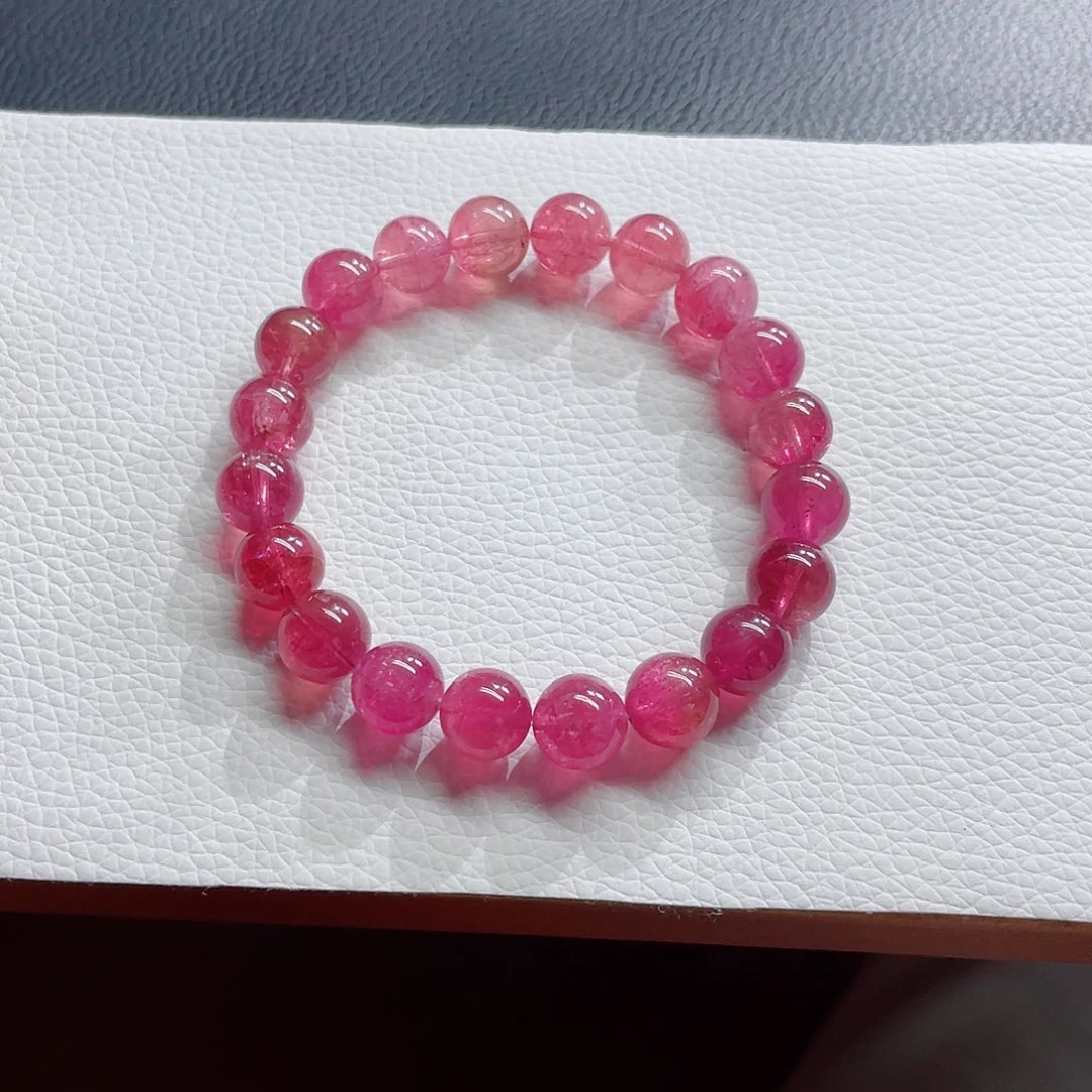 未镶嵌碧玺手链10mm左右