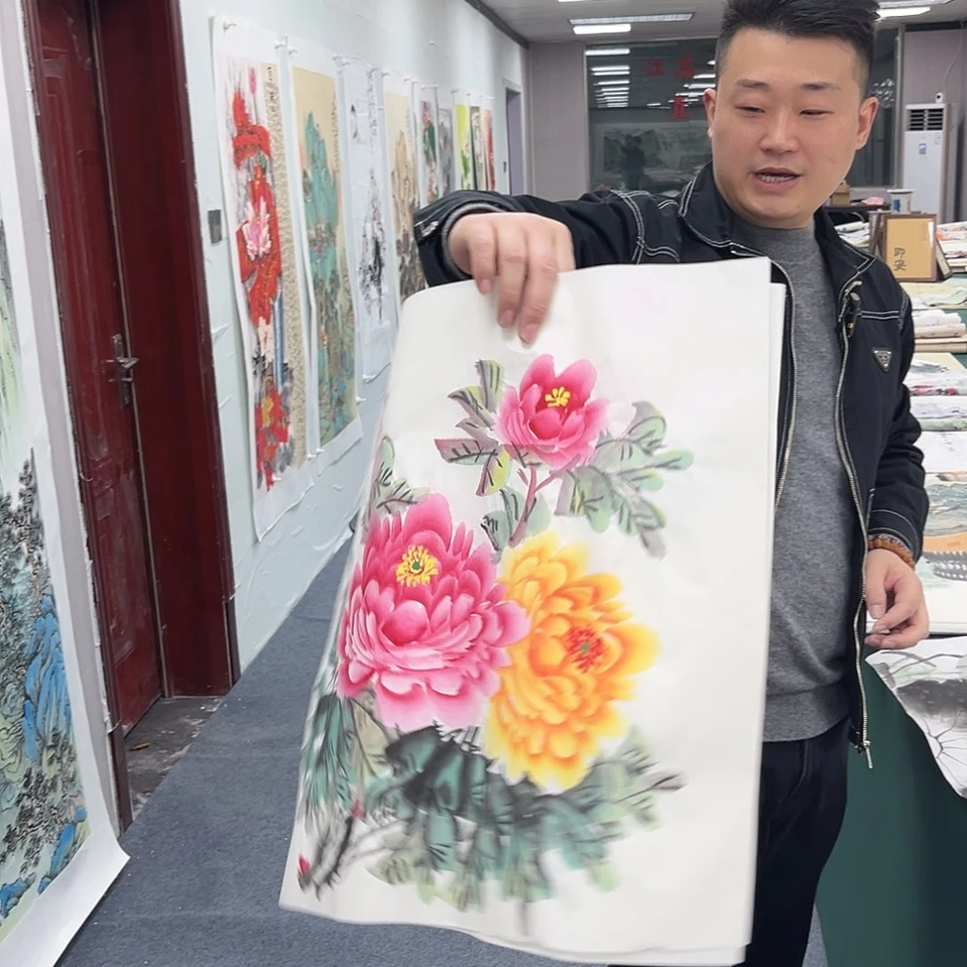 国画宣纸国画作品纯手绘