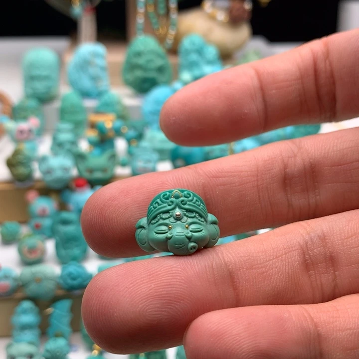 未镶嵌绿松石单品