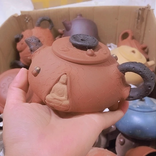 茶壶紫砂宜兴紫砂全手工制作工艺