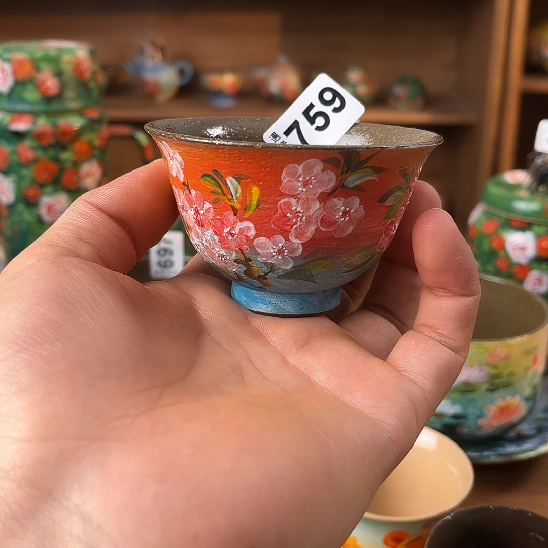纯纯莫奈油画风主人杯