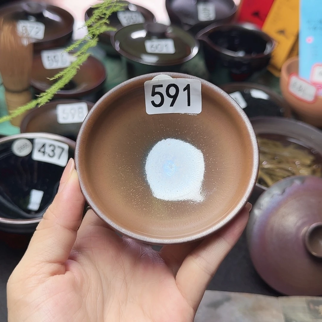 茶盏591 罗莉柴烧手工主人杯