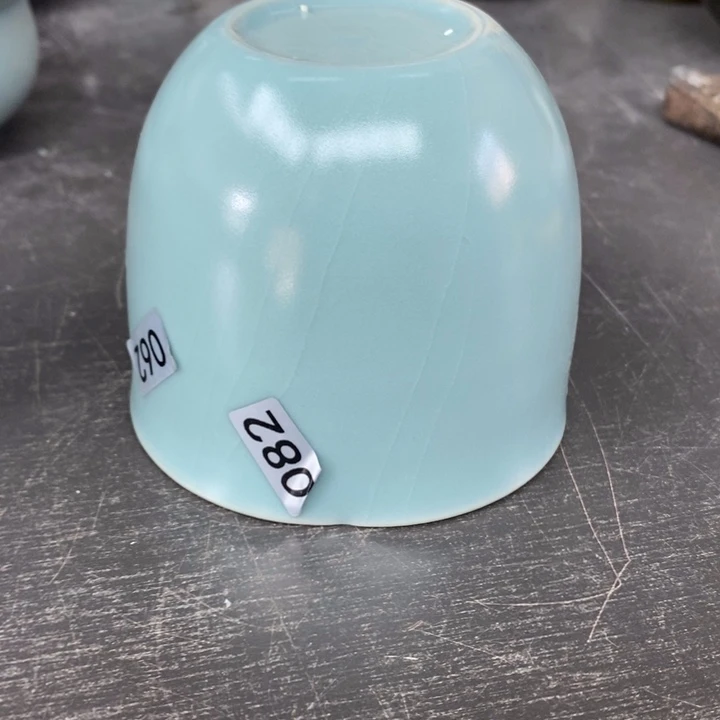 摆件陶*抱朴汝瓷仿古微瑕