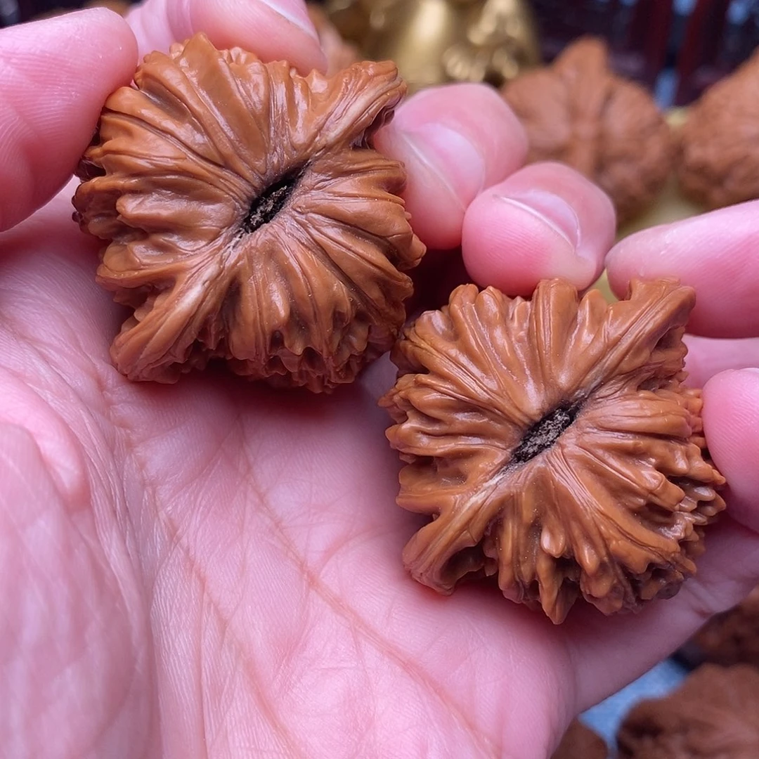 把件文玩核桃全品绝配肉球四座楼40尺