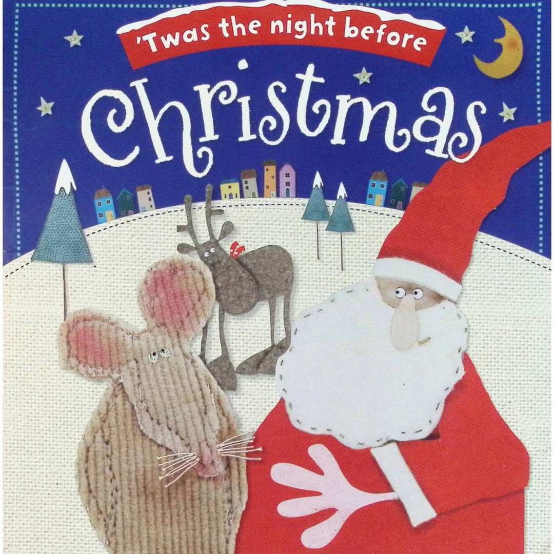 英语原版书圣诞前夜绘本亲子共读Christmas凯特汤姆斯