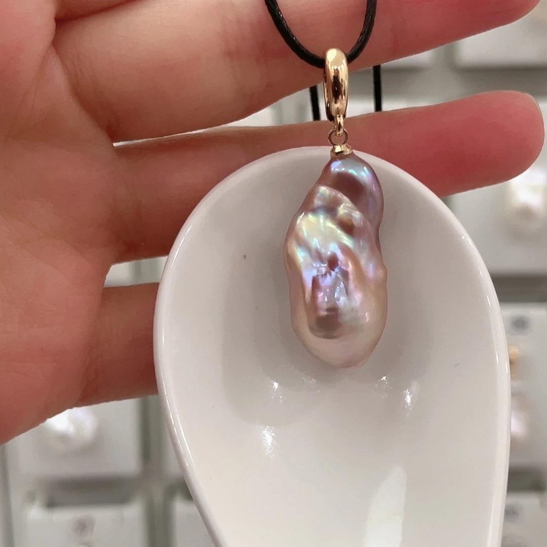 未镶嵌吊坠(赠链)淡水珍珠