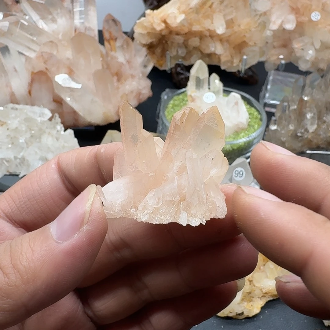 水晶银S925镶嵌珠宝半成品4