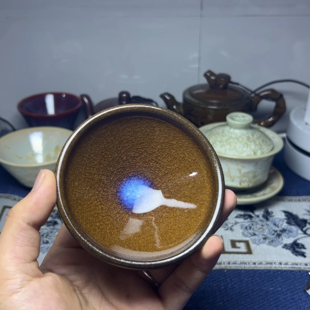 建阳建盏喝茶主人杯