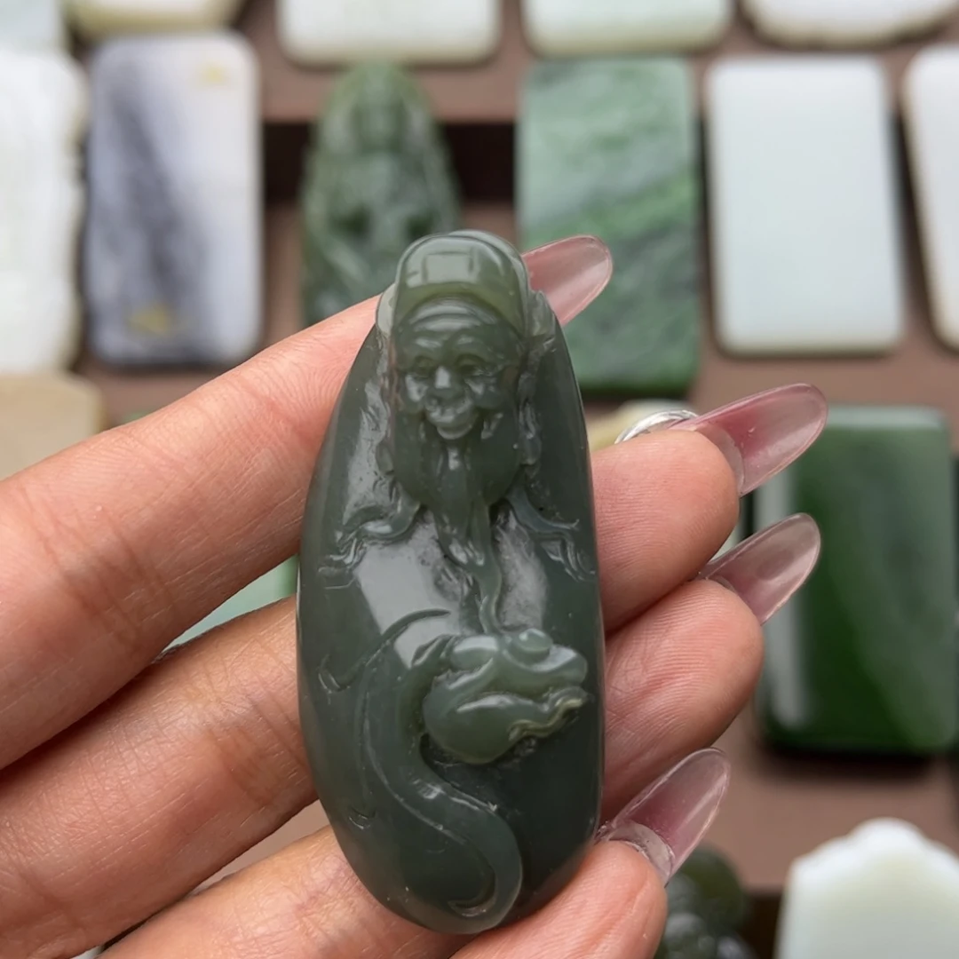 和田玉挂件未镶嵌