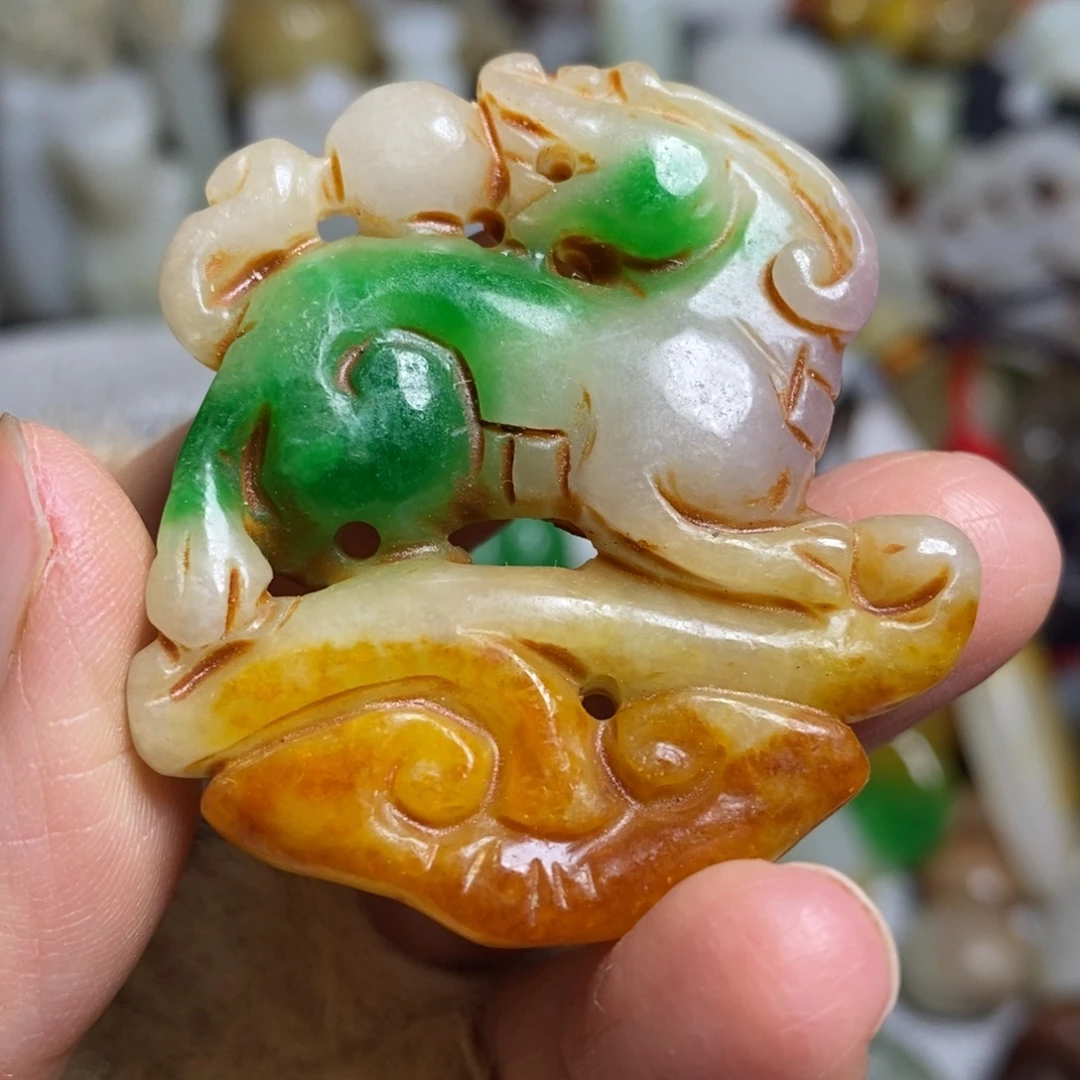 和田玉（糖玉）未镶嵌颈饰