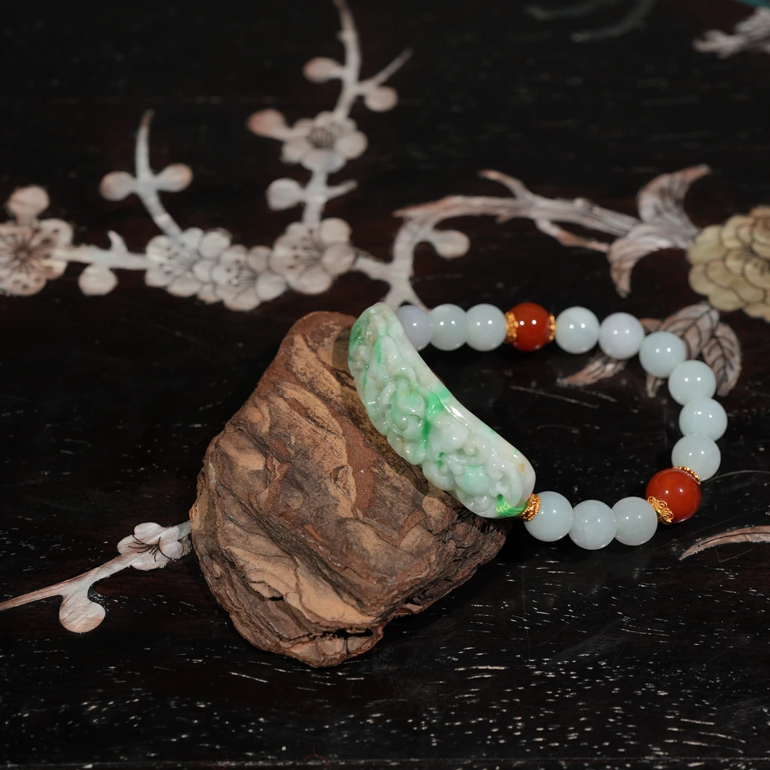 12.26香港王老板-翡翠手链 2y836