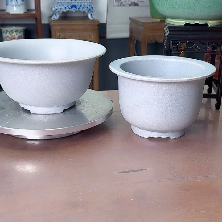 春***后窑变灰碗盆金钟8888888888