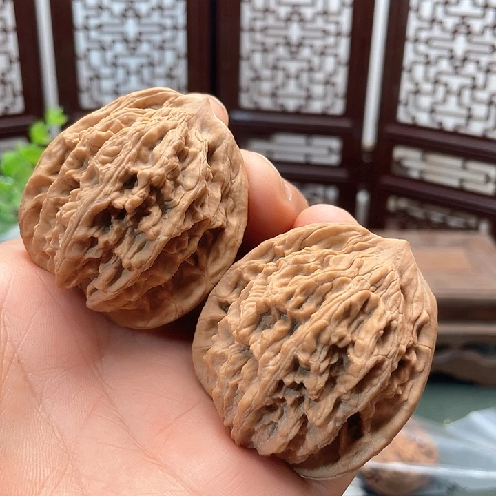 把件文玩核桃虎头