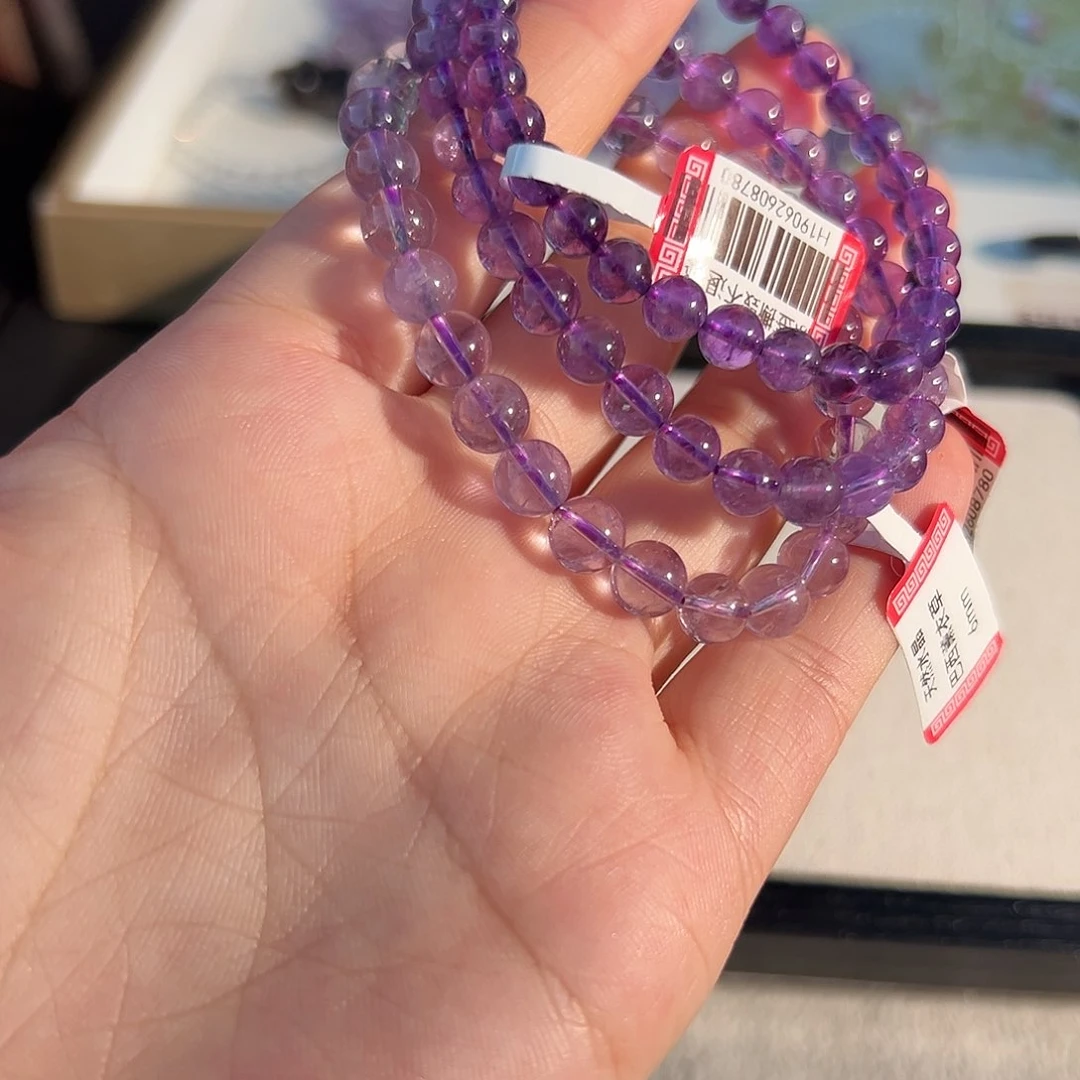 水晶手链未镶嵌多样性发一