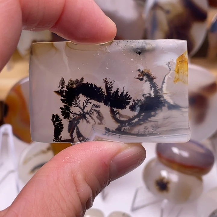 玛瑙/玉髓未镶嵌吊坠(不含链)