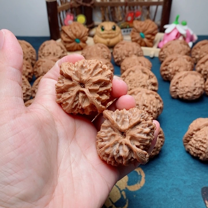 文玩核桃把件原桩苹果园42